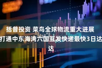 括普投资 菜鸟全球物流重大进展 打通中东海湾六国互发快递最快3日达