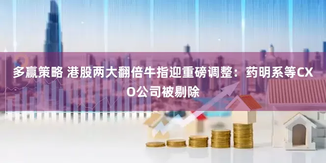 多赢策略 港股两大翻倍牛指迎重磅调整：药明系等CXO公司被剔除