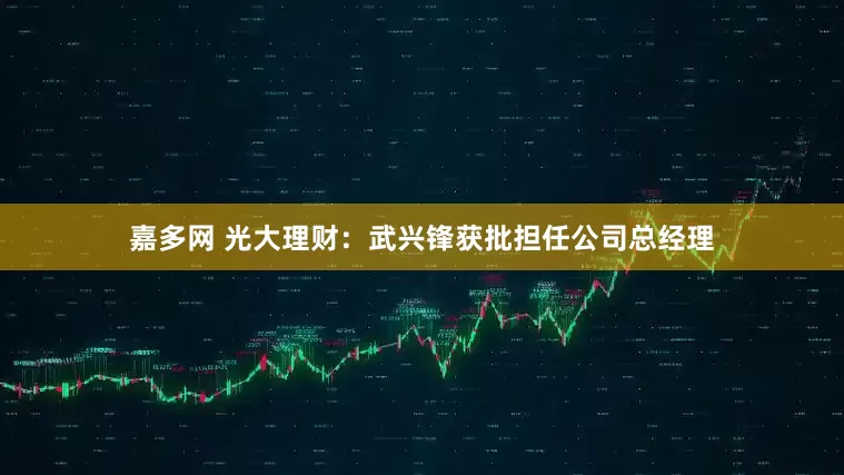 嘉多网 光大理财：武兴锋获批担任公司总经理