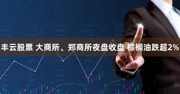 丰云股票 大商所、郑商所夜盘收盘 棕榈油跌超2%
